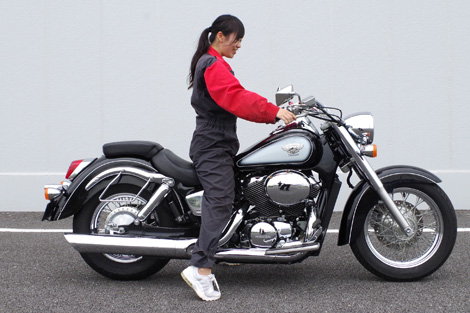 足つき一本勝負vol 1 女子ライダーえぬこ Vs Honda Bike Life Lab バイク王