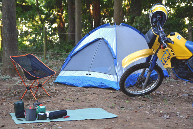 ソロキャンにオススメ バイク用キャンプアイテム紹介 大物編 Bike Life Lab バイク王