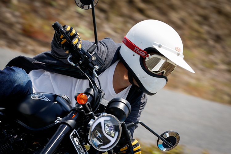 若者の大愛商品 ゴーグル バイク シールド レトロ ヴィンテージ ツーリング ヘルメット