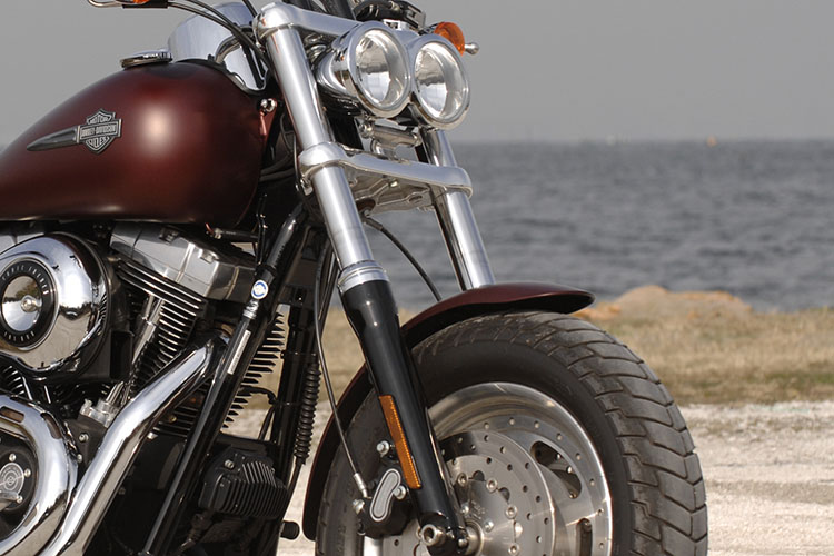 GS750G フロントフォーク