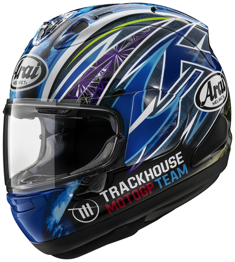 【ほぼ新品】Arai RX7X オグラ OGURA シールド×3最終値下げ Arai】「RX-7X OGURA TRACKHOUSE」をテクニカルプロショップ／認定
