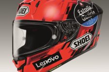 【SHOEI】X-FifteenにMotoGPライダーMarc Marquez選手のレプリカモデル「MARQUEZ 9」（マルケス 9）が新たにラインナップ。2026年3月発売予定。