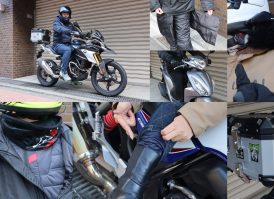 オートバイ編集部のリアルな真冬バイク通勤装備はコレだ！ 片道約60kmを支える完全冬仕様も⁉
