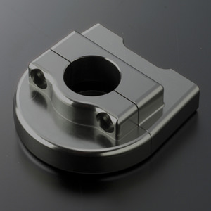 アルミスロットルホルダー タイプ-1 ガンメタ  ACTIVE（アクティブ）