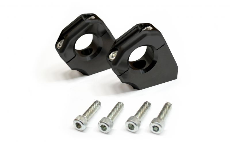 Φ28.6ハンドル対応ポスト 2穴（M8×P1.25） ブラック ACTIVE（アクティブ）