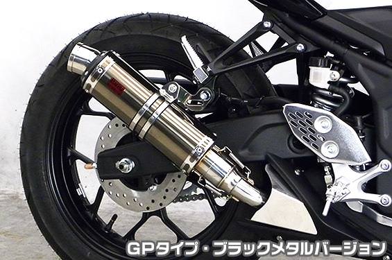 TTRタイプスリップオンマフラー GPタイプ ブラックメタルバージョン ヒートガード・ポリッシュ仕上 ASAKURA（浅倉商事） MT-03（EBL-RH07J）