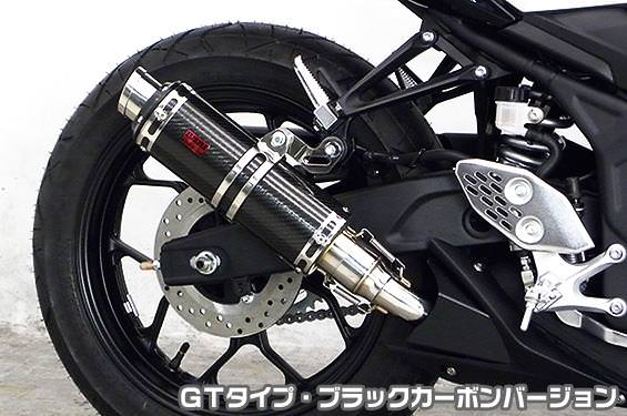 TTRタイプスリップオンマフラー GTタイプ ブラックカーボンバージョン ヒートガード・ポリッシュ仕上 ASAKURA（浅倉商事） MT-03（EBL-RH07J）