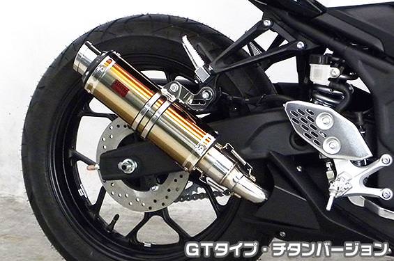TTRタイプスリップオンマフラー GTタイプ チタンバージョン ヒートガード・ポリッシュ仕上 ASAKURA（浅倉商事） MT-03（EBL-RH07J）