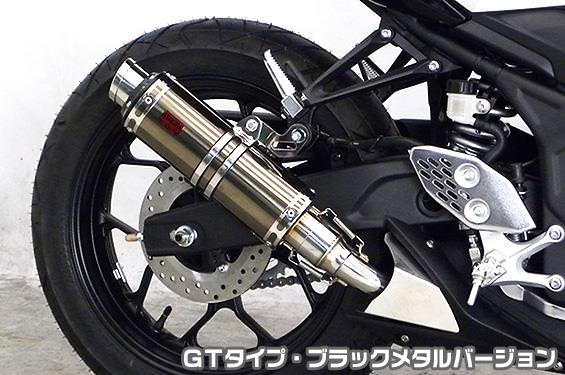 TTRタイプスリップオンマフラー GTタイプ ブラックメタルバージョン ヒートガード・ポリッシュ仕上 ASAKURA（浅倉商事） MT-03（EBL-RH07J）