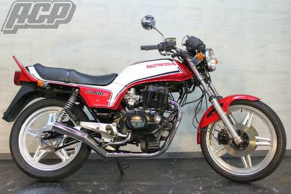 CB400N 750タイプ ラインステッカーセット 新品(青/白)