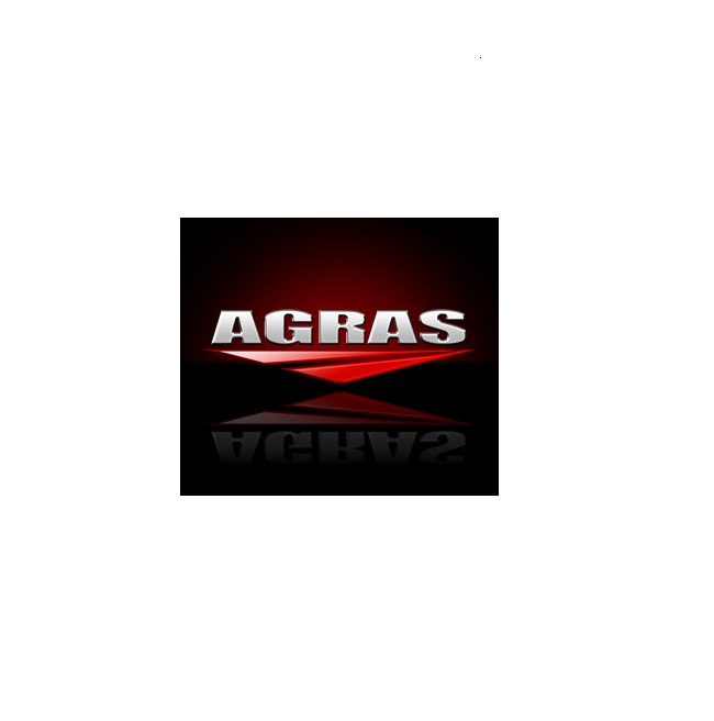 レーシングスライダー フレーム ロゴ有 ジュラコン(R)/ホワイト AGRAS