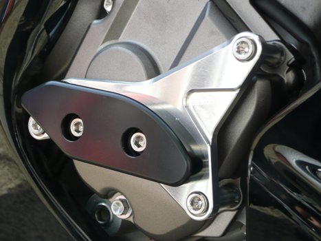 レーシングスライダー（ジェネレーターA+スターターA）ジュラコン(R)/ホワイト AGRAS（アグラス） ZX-10R（16年/19年）