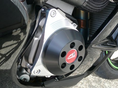 レーシングスライダー（ジェネレーターC+スターターC）ジュラコン(R)/ブラック AGRAS（アグラス） ZX-10R（16年/19年）