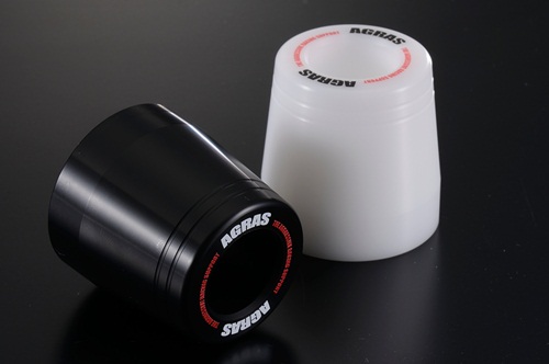 レーシングスライダー フレーム ロゴ有 ジュラコン(R)/ホワイト AGRAS（アグラス） Z125PRO（プロ）