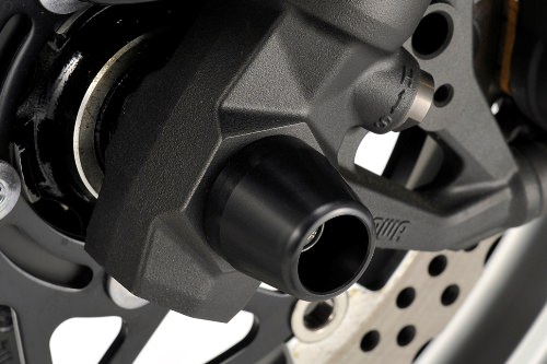 アクスルプロテクター コーン アルミ/ブルー AGRAS（アグラス） Ninja H2