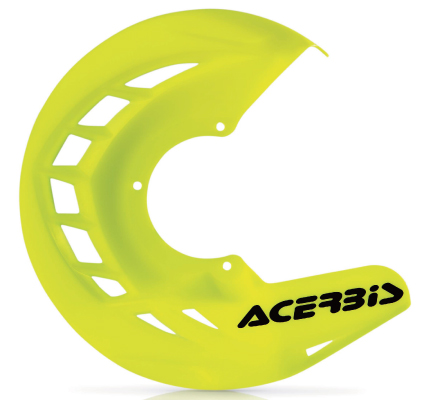 AC-16057 X-BRAKE フロントディスクカバー 蛍光イエロー アチェルビス（ACERBIS）