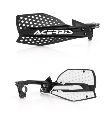 AC-22115 ULTIMATEハンドガード ブラック×ホワイト アチェルビス（ACERBIS）