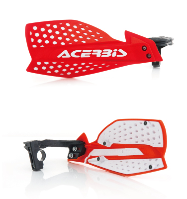AC-22115 ULTIMATEハンドガード レッド×ホワイト アチェルビス（ACERBIS）