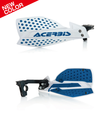 AC-22115 ULTIMATEハンドガード ホワイト×ブルー アチェルビス（ACERBIS）