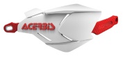 AC-22397 X-FACTORYハンドガード ホワイト/レッド アチェルビス（ACERBIS）