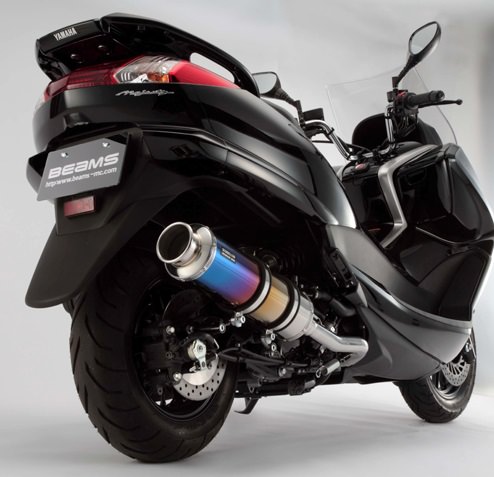 SS400チタンマフラー BEAMS（ビームス） マジェスティ（MAJESTY）SG20J