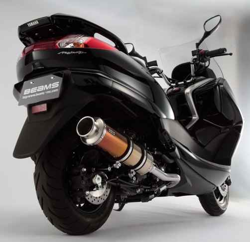 SS400チタン2マフラー BEAMS（ビームス） マジェスティ（MAJESTY）SG20J