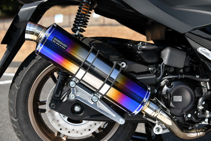 R-EVO マフラー ヒートチタンサイレンサー 政府認証 BMS-R（ビームス） フォルツァ（FORZA）8BK-MF17