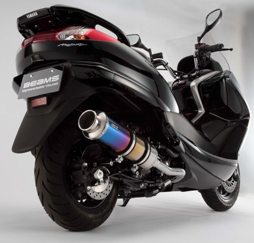 SS400チタンマフラー SP BEAMS（ビームス） マジェスティ（MAJESTY）SG20J