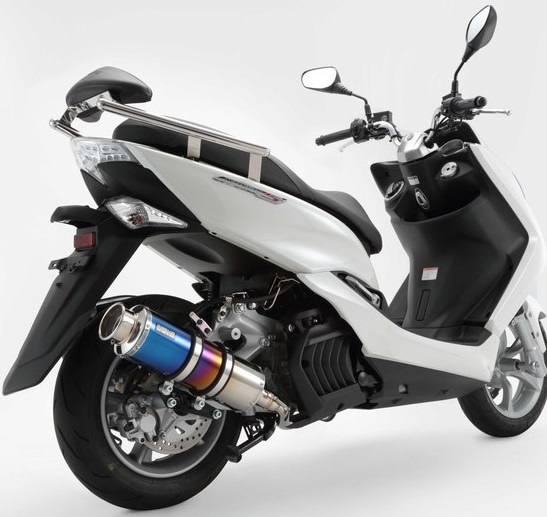 SS400チタンマフラーSP（政府認証品） BEAMS（ビームス） マジェスティS（MAJESTY）JBK-SG28J