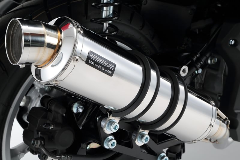 R-EVO（レーシングエヴォ）マフラーSP ステンレスサイレンサー 政府認証モデル BEAMS（ビームス） NMAX（エヌマックス）SE86J/2BJ-SED6J