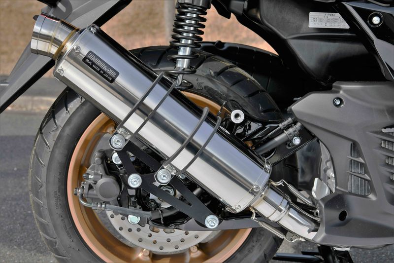 R-EVO マフラー ステンレスサイレンサー 政府認証 BMS-R（ビームス） NMAX155（エヌマックス155）8BK-SG66J