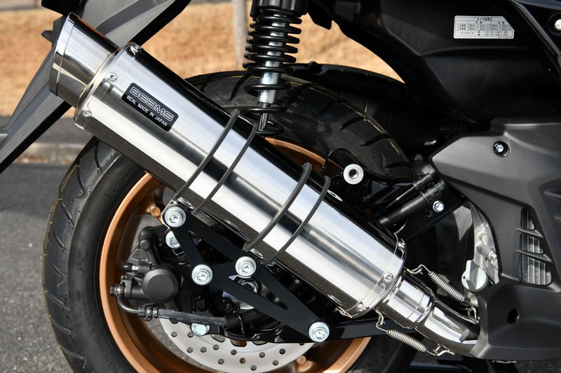 R-EVO2 マフラー ステンレスサイレンサー 政府認証 BMS-R（ビームス） NMAX155（エヌマックス155）8BK-SG66J