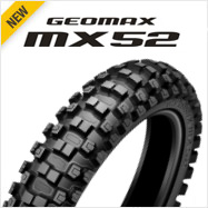 GEOMAX MX52 120/80-19 63M（リア）WT DUNLOP（ダンロップ）
