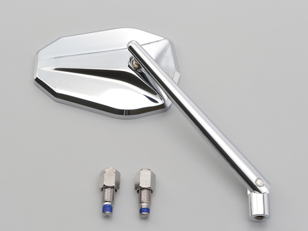 HIGHSIDER ロッドミラー クローム ヴィクトリー 1本 DAYTONA（デイトナ）