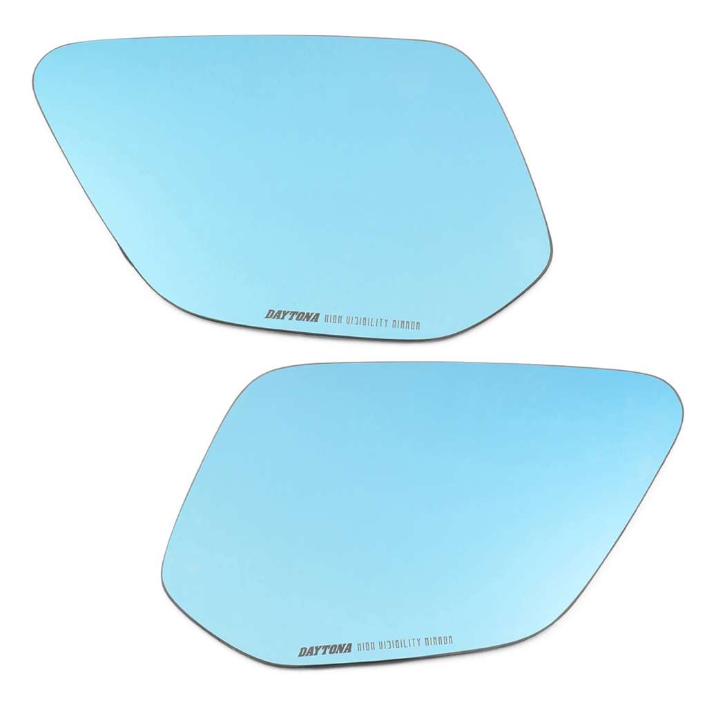 ハイビジミラー 貼り付けタイプ  ブルーYAMAHA1 DAYTONA（デイトナ）