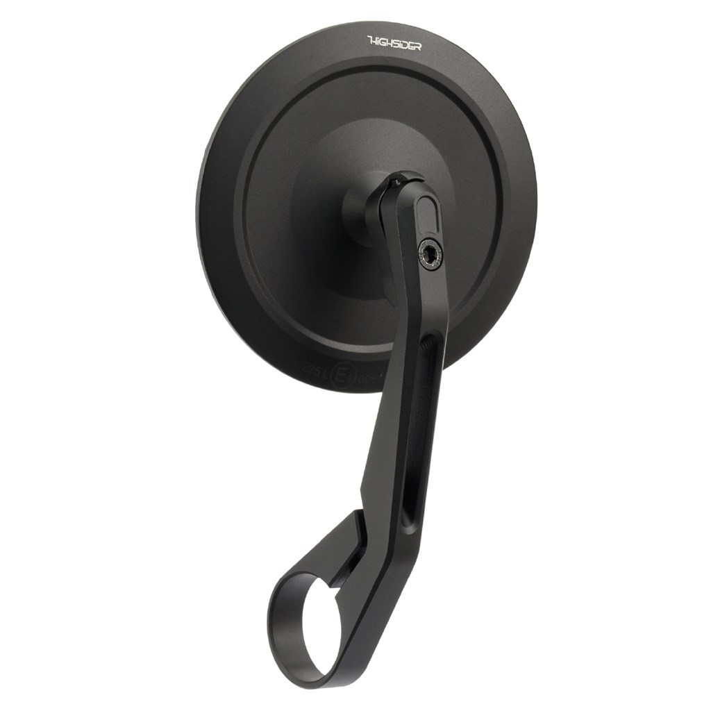 HIGHSIDER （ハイサイダー） バーエンドミラー 片側1本 モンタナ スリム ブラストブラック DAYTONA（デイトナ）