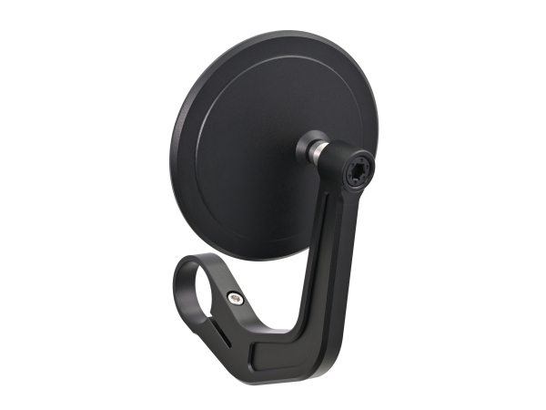 ハイビジミラー バーエンドミラー スリムタイプ YAIBA CIRCLE ブラック DAYTONA（デイトナ）