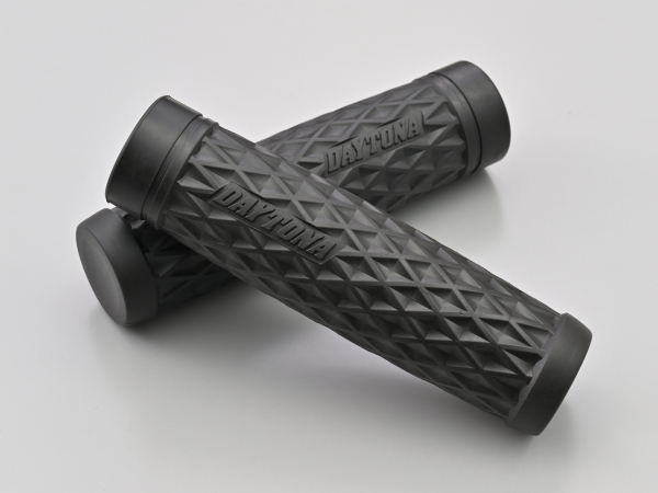 GRIPPY GRIP GG-D-GRID（全長127mm / Φ25.4ハンドル用 / エンド非貫通） ブラック DAYTONA（デイトナ）