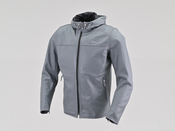 DJ-020 ルーティーンレザージャケット グレー XL DAYTONA（デイトナ）