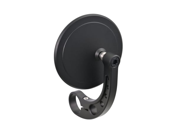 ハイビジミラー バーエンドミラー スリムタイプ MIKAZUKI CIRCLE ブラック DAYTONA（デイトナ）