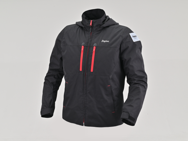 DJ-013 ウインターウインドブレーカー ブラック/レッド XL DAYTONA（デイトナ）