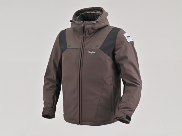 DJ-015 ALLシーズン ソフトパーカー ブラウン L DAYTONA（デイトナ）