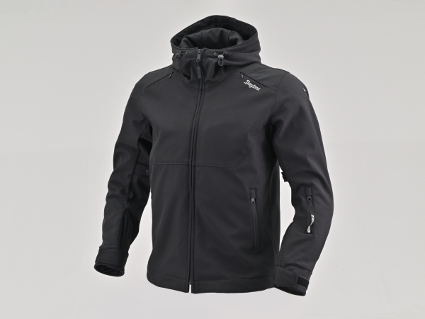 DJ-017 イージーソフトシェルパーカー ブラック XL DAYTONA（デイトナ）