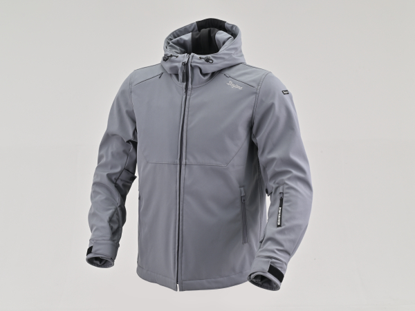 DJ-017 イージーソフトシェルパーカー シルバー XL DAYTONA（デイトナ）