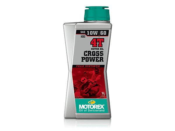 クロスパワー 4T（10W-60）1リットル 4サイクル用エンジンオイル MOTOREX（モトレックス）