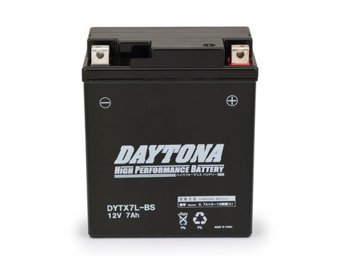 ハイパフォーマンス メンテナンスフリー バッテリー DYTX7L-BS（YTX7L-BS互換） DAYTONA（デイトナ） CB250F （MC43）