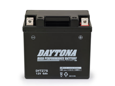 ハイパフォーマンス メンテナンスフリー バッテリー DYTZ7S（YTZ7S互換） DAYTONA（デイトナ） CBR1000RR （SC77）17年