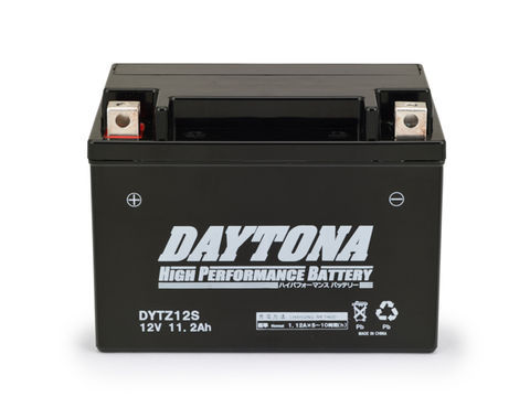 ハイパフォーマンス メンテナンスフリー バッテリー DYTZ12S（YTZ12S互換） DAYTONA（デイトナ） クロスランナー（VFR800X）RC80