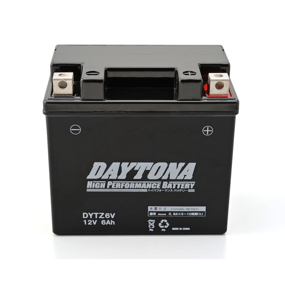 ハイパフォーマンスバッテリー DYTZ6V（GSYUASA YUZ6V/古河電池 FTZ6Vに相当） DAYTONA（デイトナ） CB125R（JC79）