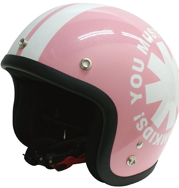 DAMM TRAX（ダムトラックス） POPO WHEEL（ポポウィール）パールピンク キッズサイズ（54〜57cm未満）キッズヘルメット